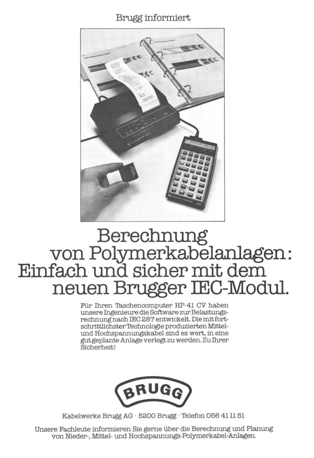 Werbung für das IEC-297 Modul